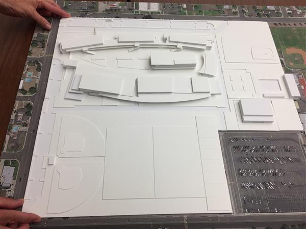 Conceptual model of the new Chino High campus